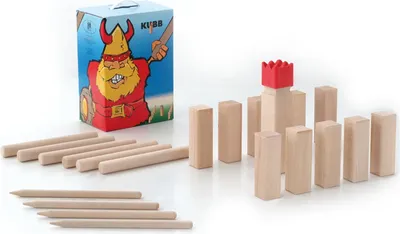 Produktbild von Švédská hra LUCIO LONDERO Kubb