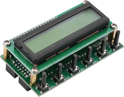 Obrázek produktu pro Modul generátoru funkčních signálů 0–55 MHz DDS s LCD displejem – založený na AD9850