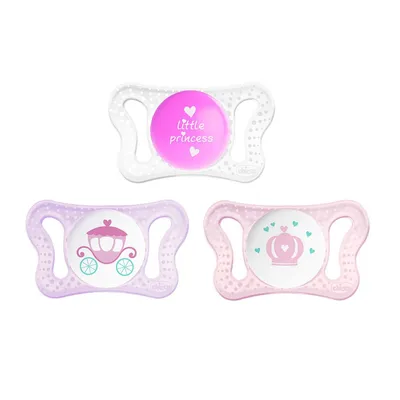 Immagine prodotto di Chicco 00075121110000 Succhietto Ultra Soft Succhietto rotondo in silicone Rosa