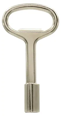 Imagen del producto de Llave triangular para puertas de zamak