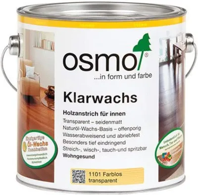 Produktbild von Osmo Klarwachs Farblos 0,75 l - 10200001