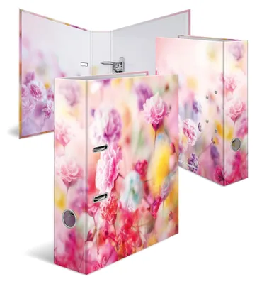Produktbild von HERMA 19559 Mappe mit Motiven A4 Frühlingsblumen 70 mm