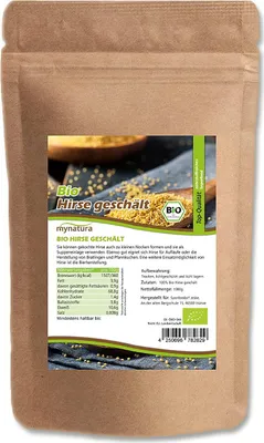 Produktbild von Mynatura  Hirse geschält – 1kg - 1 Beutel