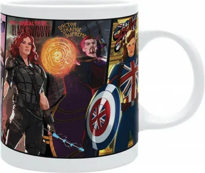 Produktbild von What if Tasse Marvel 320 ml offiziell lizenziert