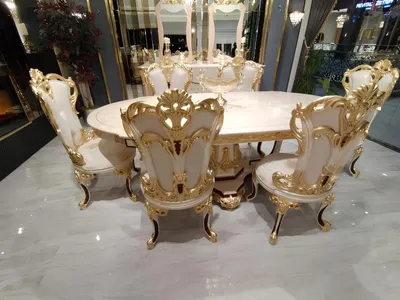 Produktbild von Esstisch Holztisch Tisch Gruppe Esszimmer Wohnzimmer Garnitur Holz Design Tische