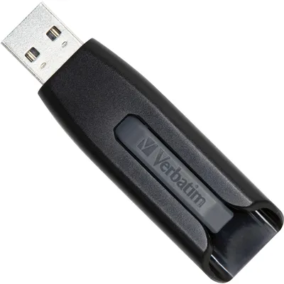 Image de Verbatim V3 Clé USB USB type A 3.2 Gen 1 (3.1 Gen 1) noire, grise