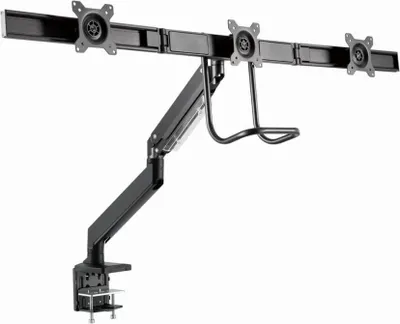 Immagine prodotto di Gembird MA-DA3-03 Desk mounted adjustable monitor arm for 3 monitors, 17”-27”, up to 6 kg