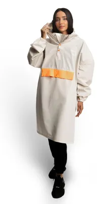 Produktbild von Damen Regenponcho aus 100% Recyceltem Polyester - Leicht und Wasserdicht