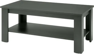 Produktbild von Landhaus Wohnzimmer Couchtisch ATHEN-61 in edlem grün, mit einer Ablage -  B/H/T: 120/52/60 cm