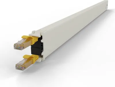 Obrázek produktu pro PATCHBOX .one / Cassette / 30RU / UTP / Yellow, 1,8 m, Cat6a, U/UTP (UTP), RJ-45, RJ-45, Žlutá
