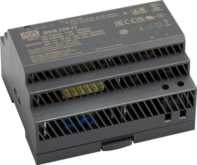 Produktbild von MEAN WELL HDR-150-12 Netzteil & Spannungsumwandler (HDR-150-12)