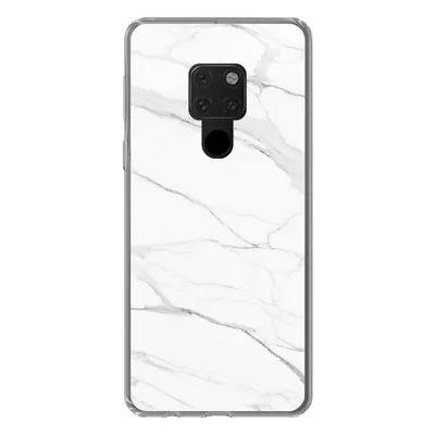 Produktbild von MuchoWow® Handyhülle Schutzhülle Hülle für Huawei P40 Lite Marmor - Weiß - Linie - Muster - Luxus - Marmoroptik Silikon Softcase Handy Hülle - Handy