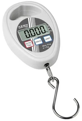 Image de KERN Balance suspendue HDB 5K5N Plage de pesée 5 kg Lisibilité 5 g Fonction Hold Balance