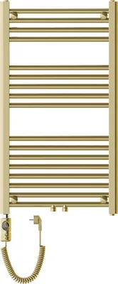 Produktbild von Mexen Mars elektrischer Heizkörper 900 x 500 mm, 300 W, gold - W110-0900-500-2300-50
