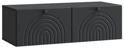 Productafbeelding van vidaXL Wandmeubel voor televisie, zwart, 99 x 41 x 30 cm, van houtvezel