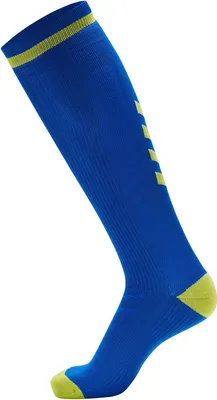 Produktbild von Hummel Elite Indoor Sock High, True Blue/Blazing Yellow, 46-48