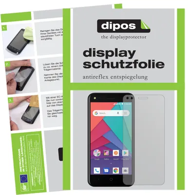 Produktbild von 2x Schutzfolie für Micromax Bharat Go matt Displayschutzfolie Display Schutz