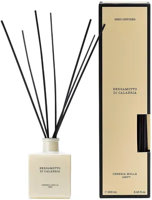 Obrázok produktu pre Aromatické tyčinky Cereria Molla - Bergamotto di Calabria, 250 ml