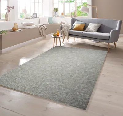 Produktbild von Teppich beidseitig nutzbar Farbe Sand Größe - 60 x 100 cm