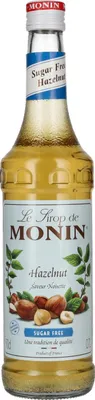 Image de Le Sirop de Monin HASELNUSS ZUCKERFREI 0,7l