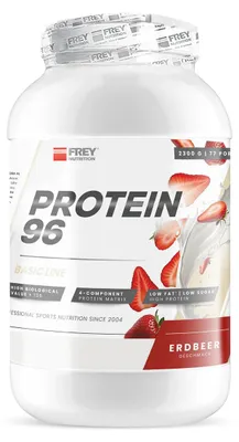 Produktbild von Frey Nutrition Protein 96 - 2300g Erdbeere