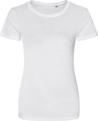 Produktbild von Ecologie EA001F | Damen Cascades Ladies` Tee / 100% Baumwolle - Farbe: Arctic White - Größe: XL