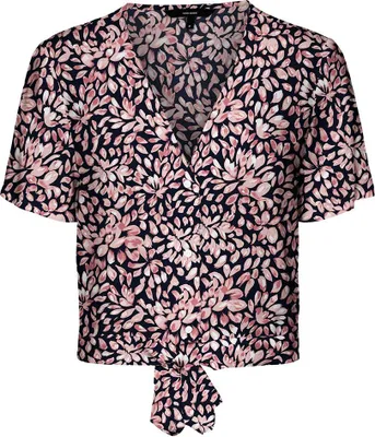Produktbild von Vero Moda Easy Tie Kurzarm-bluse Mehrfarbig XS Frau Mehrfarbig XS