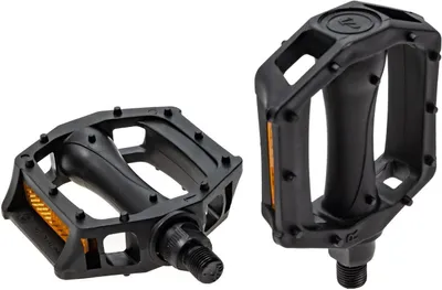 Produktbild von Fahrrad BMX Pedalen VP-570 Plattform Set 1/2 Zoll Reflektoren Schwarz