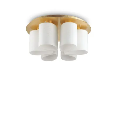Produktbild von Daisy Zeitgenössische Deckenleuchte Metall Gold 6 Lichter E27