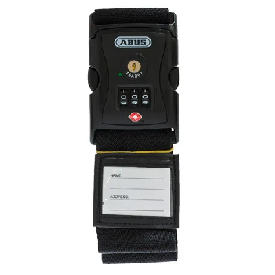 Produktbild von ABUS Kofferband-Schloss 620TSA/192 - USA Reise, Zahlencode, 1 Stk., Schwarz