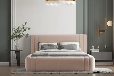 Produktbild von Polsterbett  ROLF -OM 160 x 200 cm mit Bettkasten und Lattenrost. Farbe: Beige