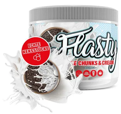 Produktbild von Sinob Flasty Geschmackspulver - 250g - Cookies´n Cream