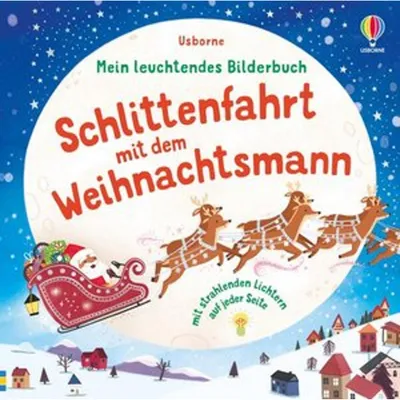 Immagine prodotto di Mein leuchtendes Bilderbuch: Schlittenfahrt mit dem Weihnachtsmann