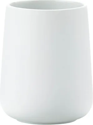 Produktbild von ZONE Zahnbürstenbecher NOVA mit Soft-Touch, weiß