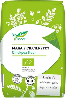MĄKA Z CIECIERZYCY BIO 400 g - BIO PLANET