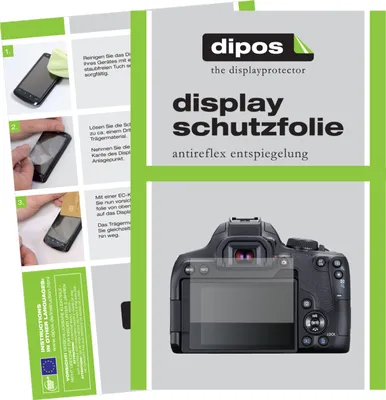 Produktbild von 6x Schutzfolie für Canon EOS 850D matt Displayschutzfolie Folie Display Schutz dipos