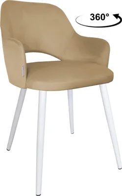 Obrázok produktu pre Otočná stolička Milano, biela základňa MG06