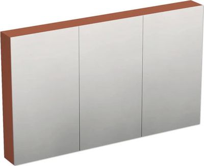 Jungborn Spiegelschrank TRENTA 120 x 14,4 x 72 cm Cotto matt 3-türig IP 44
