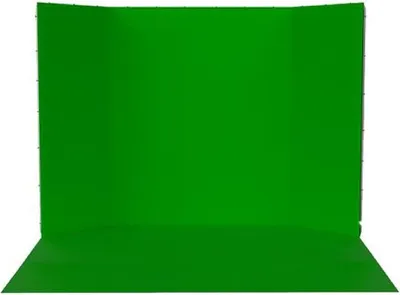 Produktbild von StudioKing FSF-240400PT Panorama Hintergrund Green Screen 240x400 cm