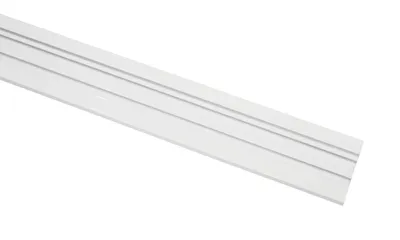 Produktbild von Gardinia Aluminium-Vorhangschiene 2-läufig, weiß, 200 cm