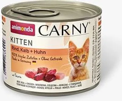 Obrázek produktu pro ANIMONDA konzerva CARNY Kitten - telecí + kuřecí + krůta 200g