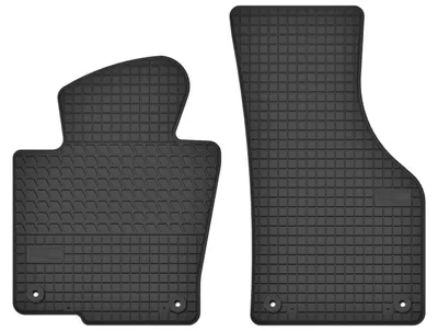 Image de Tapis avant caoutchouc noir pour Volkswagen Passat B7 2010-2014