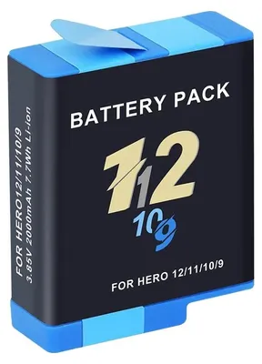 Obrázok produktu pre Batéria, kapacita 2000 mAh, USB nabíjačka, 1 ks batérie