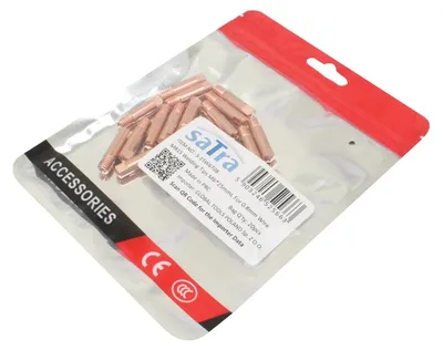 Immagine prodotto di Kit accessori per saldature,per MIG/MAG, accessori per saldatrice, ugelli puntali per saldatura MIG ,torcia di saldatura, ugello conico tazza ugelli a gas, filettatura M6 x 25 mm compatibili con torce per saldatura MIG/MAG, MB-15 25 mm,set 20 pezzi