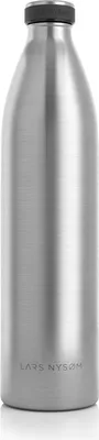 Produktbild von LARS NYSØM Trinkflasche Edelstahl | BPA-freie Isolierflasche | Auslaufsichere Wasserflasche für Sport, Fahrrad, Hund, Baby, Kinder 1500ml Stainless Steel