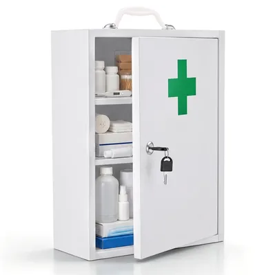 Productafbeelding van Afsluitbaar Medicijnkastje voor Wandmontage