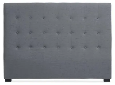 Image de MENZZO Tête de lit Luxor 160cm Tissu Gris