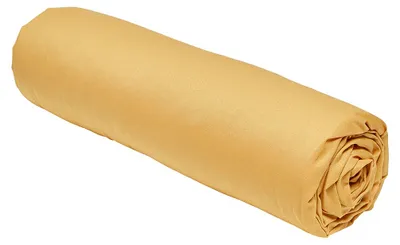 Produktbild von Spannbettlaken – 140 x 200+30 cm, einfarbig – Ocker