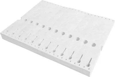 Immagine prodotto di Etichette per slot CombiCraft Tyvek 220 x 25,4 mm bianche - per 1000 pezzi