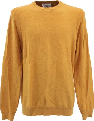 Produktbild von 33273 Lerros, New in Town,  Herren Crew Neck Rundhals Pullover Pulli, feiner Linksstrick, apricotorange, XL